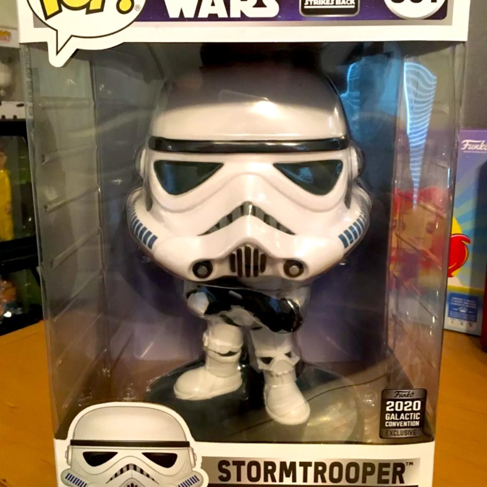Funko POP Stormtrooper 10” Galactic Con 2020